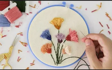 Hướng dẫn học thêu tay đơn giản tại nhà