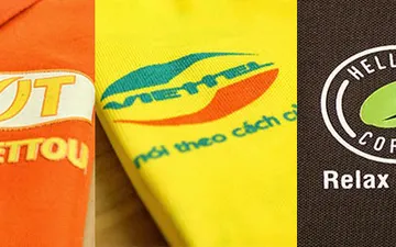 In thêu logo trên áo đồng phục