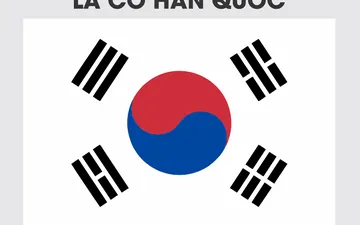 Tìm hiểu ý nghĩa lá cờ Hàn Quốc và tải file thiết kế mới nhất