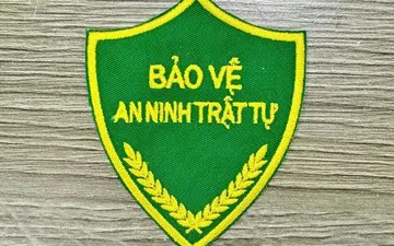 Mẫu Phù hiệu Bảo Vệ An Ninh, Trật Tự (ANTT) cơ sở mới nhất 2024
