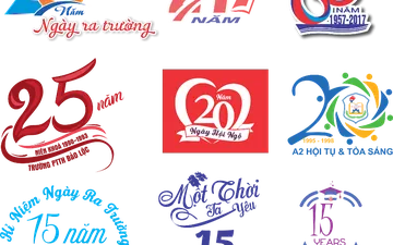 Tải file thiết kế logo in áo 10-15-20-25-30 năm ngày trở về