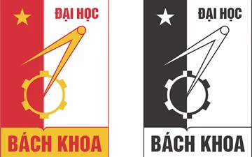 Mẫu thiết kế logo trường Đại Học Bách Khoa Hà Nội Vector