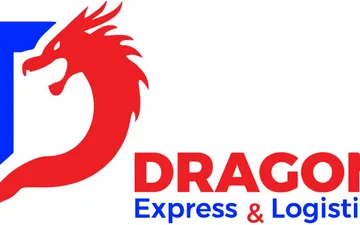 File thiết kế vector - Logo Dragon Express – Vận chuyển quốc tế