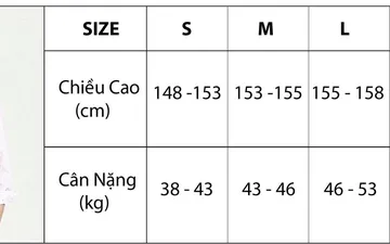 Bảng size quần áo nữ chuẩn xác nhất ban nên biết