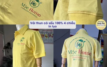 Mẫu áo thun đồng phục mộc home
