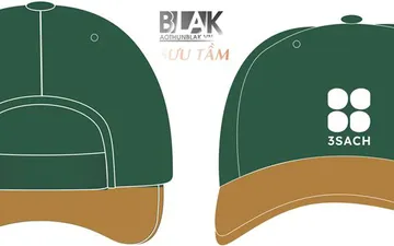 Mẫu thiết kế nón 3Sach Mart đẹp ấn tượng