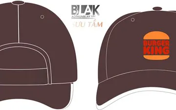 Mẫu thiết kế nón Burger King mới nhất