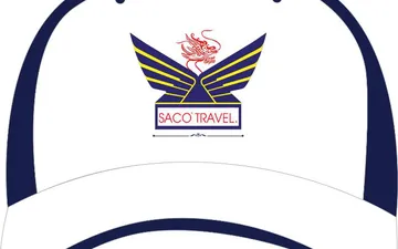 File thiết kế vector - Nón công ty du lịch Saco Travel