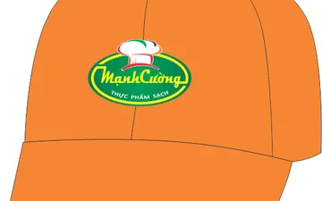 File thiết kế vector - Logo in nón kết thực phẩm sạch Mạnh Cường