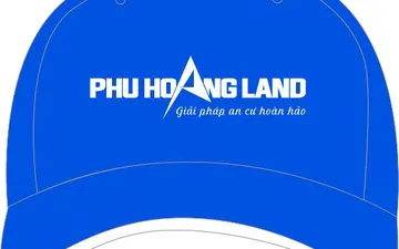 Mẫu thiết kế nón Công ty Phú Hoàng Land mới nhất