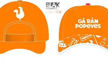 Mẫu thiết kế nón Popeyes Vietnam mới nhất