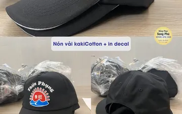 Mẫu nón kết lưỡi trai in logo Thiện Phụng