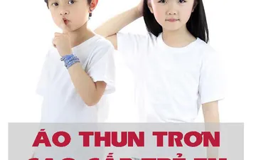 Hướng dẫn mix áo thun trơn cho bé cực đẹp