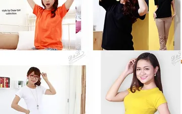 Xưởng bỏ sỉ áo thun trơn 4 chiều giá rẻ