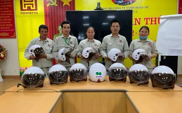 Mẫu quần áo bảo hộ lao động công ty Hoàn Mỹ – Perfetto Tiles