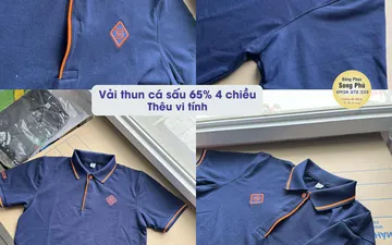 Mẫu áo thun đồng phục công ty Stech