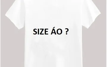 Các size áo nam SX,S,M,L,XL,XXL