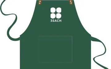 Mẫu thiết kế tạp dề 3Sach Mart mới nhất