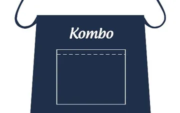 Mẫu thiết kế tạp dề Cơm niêu Singapore KOMBO mới nhất