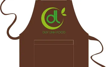 Mẫu thiết kế tạp dề Duy Linh Food mới nhất