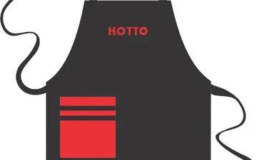 Mẫu thiết kế tạp dề Nhà hàng Hotto mới nhất