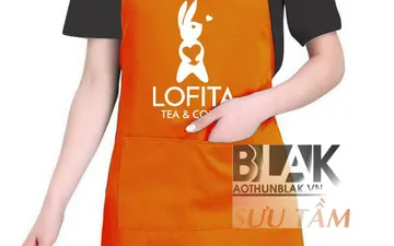 File thiết kế vector - Tạp dề Lofita Tea & Coffee, Hà Nội