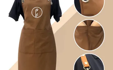 File thiết kế vector - Tạp dề quán Phê La