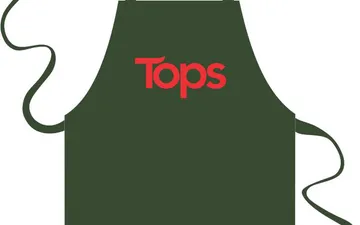 Mẫu thiết kế tạp dề nhân viên siêu thị Tops Market mới nhất