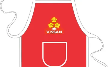 Mẫu thiết kế tạp dề Vissan mới nhất