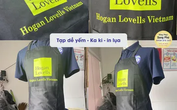 Mẫu tạp dề đồng phục Hogan lovells Việt Nam