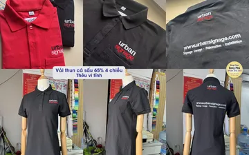 Mẫu áo thun đồng phục công ty Urban Signage