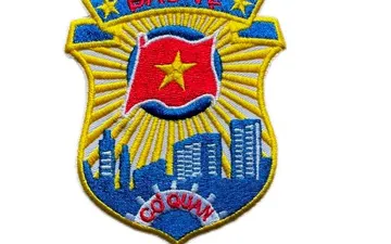 Logo Áo Bảo Vệ Cơ Quan | Phù Hiệu Thêu Sẵn – Có Keo Ủi Nhiệt | Chuẩn Thông Tư 08