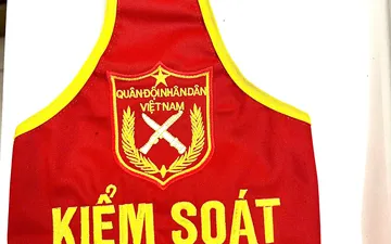 Mẫu băng đeo tay Kiểm Soát Quân Sự (KSQS) mới nhất 2024