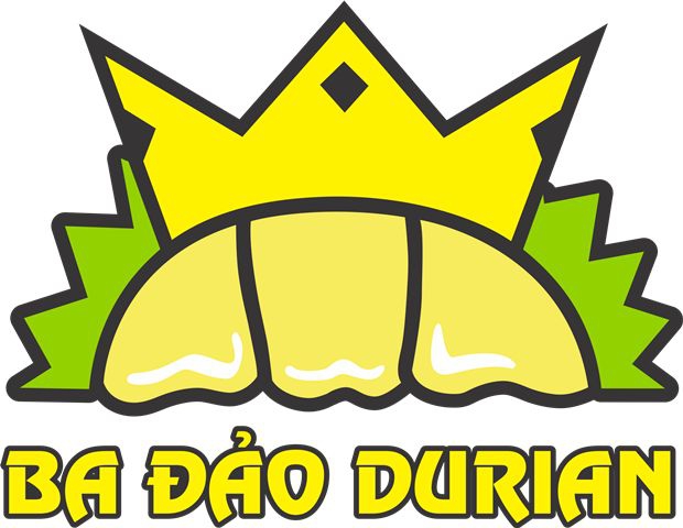 File thiết kế vector - Logo Sầu riêng Ba Đảo