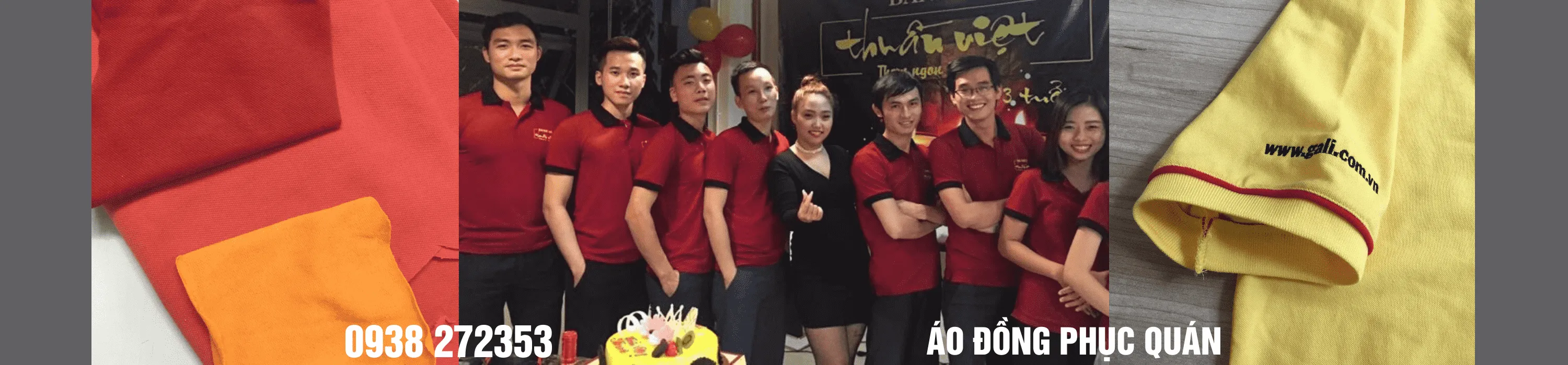 Áo đồng phục quán