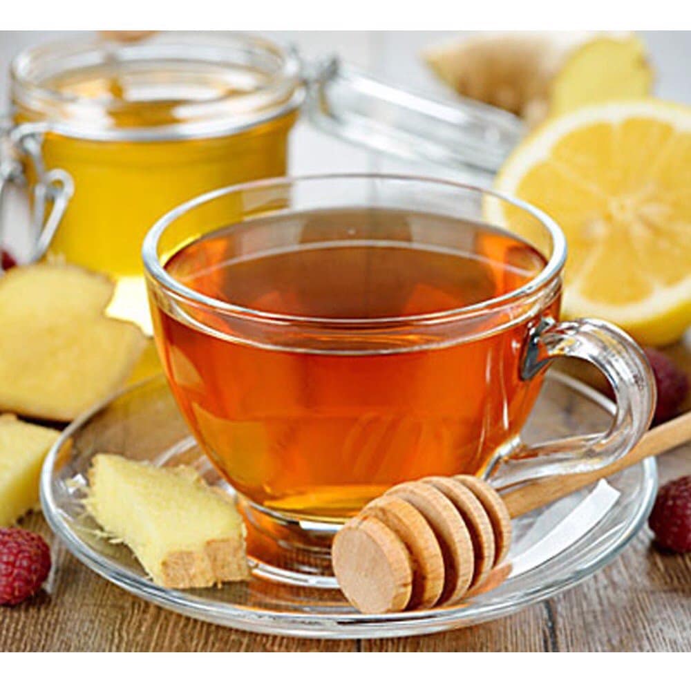 Uống chanh mật ong pha nước ấm giúp hỗ trợ tiêu hóa