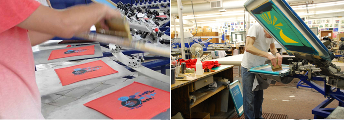 Phương pháp in lụa giá rẻ