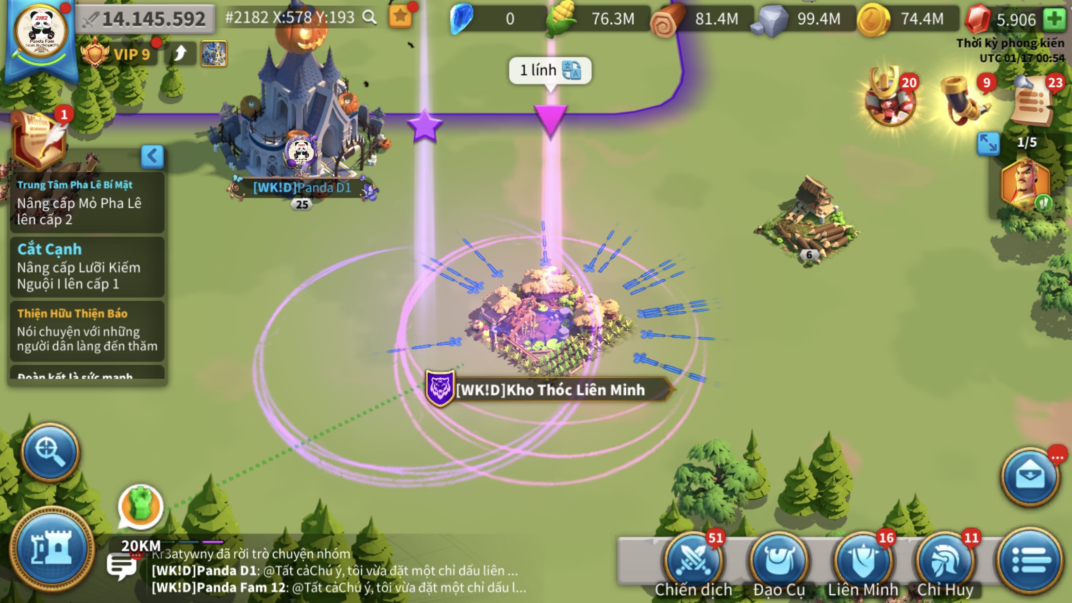 Xây mỏ liên minh 1 quân là cách kiểm tín dụng miễn phí tốt nhất