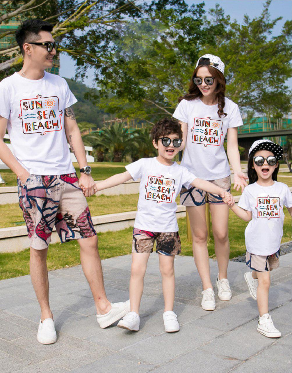 Đồng phục gia đình sẽ giúp gia đình bạn khẳng định rõ nét hơn chất riêng