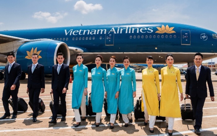 Vietnam Airline đã trải qua nhiều lần thay đổi, cải tiến đồng phục