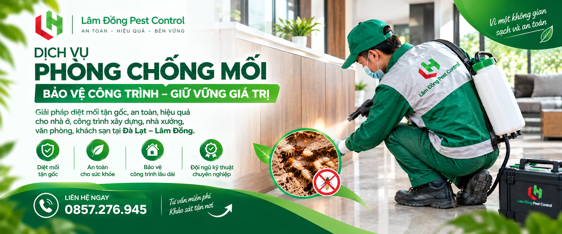DỊCH VỤ KIỂM SOÁT CÁC LOẠI CÔN TRÙNG DỊCH HẠI