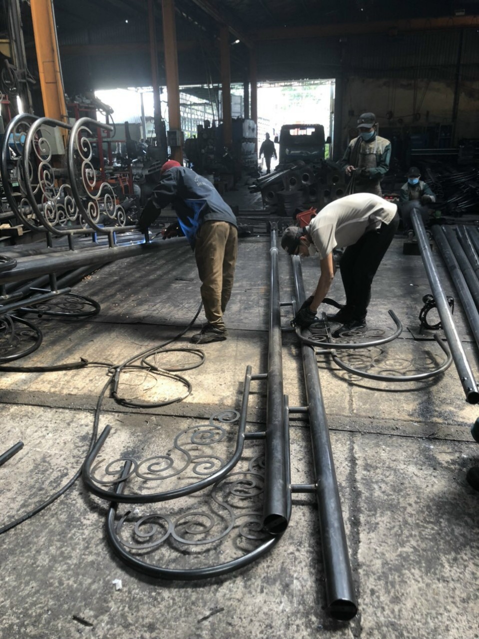 bản vẽ cần đèn chiếu sáng