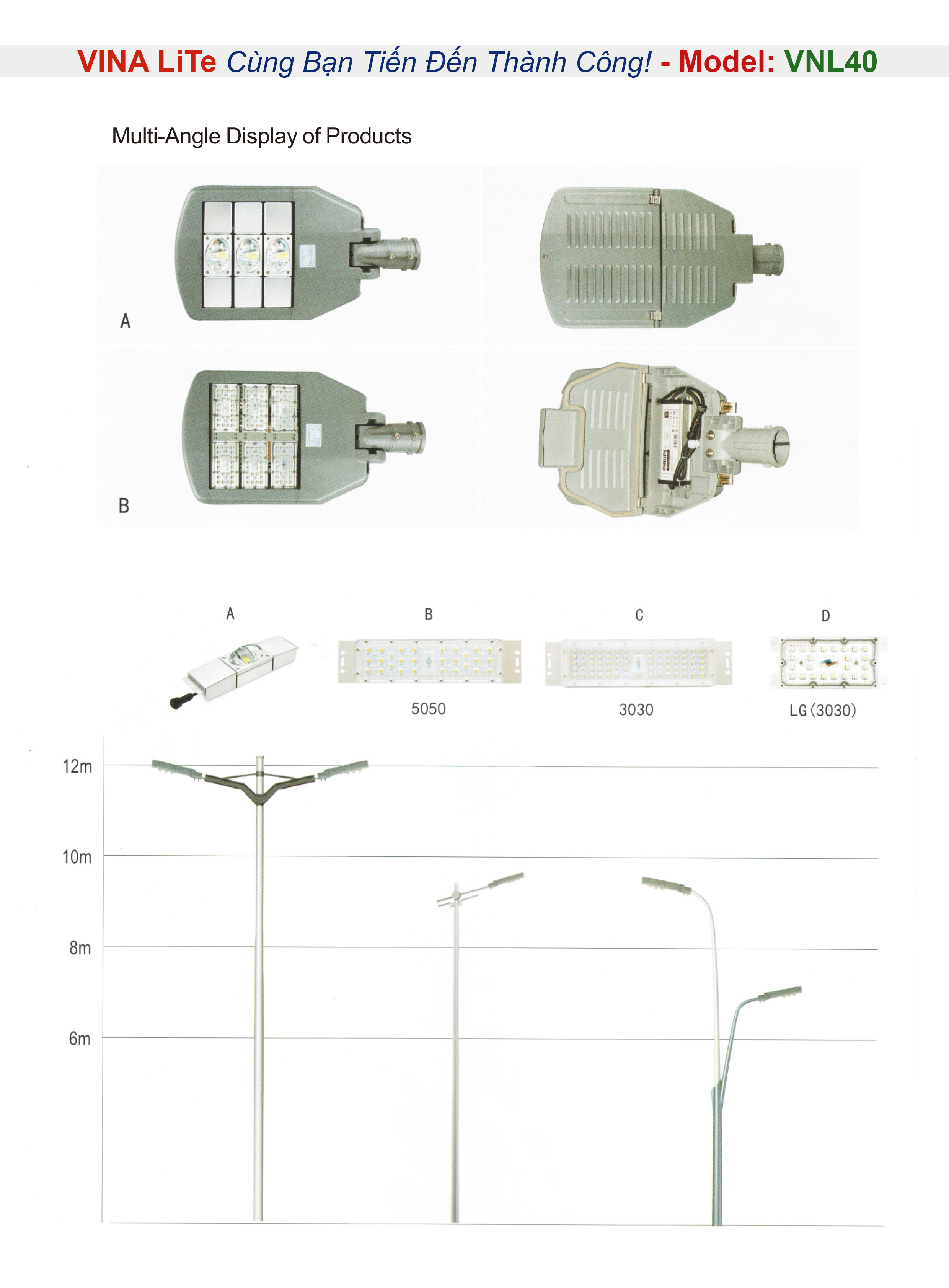 đèn led đường phố
