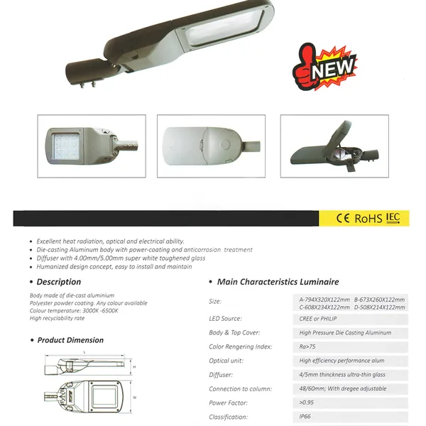 Đèn Đường Phố VNL 13