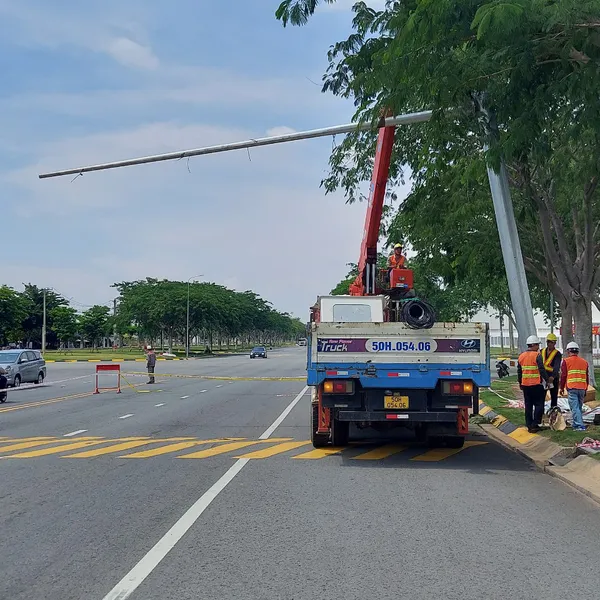 Trụ Đèn Tín Hiệu Giao Thông