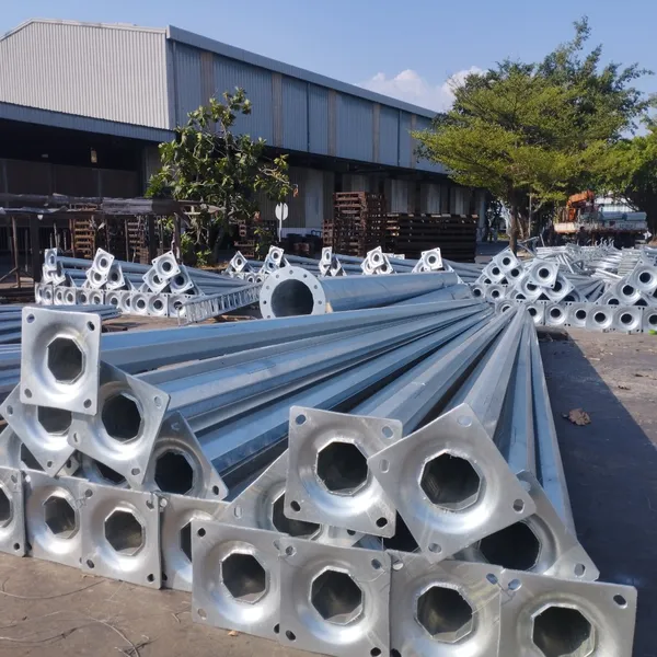 Trụ đèn  bát giác 11m