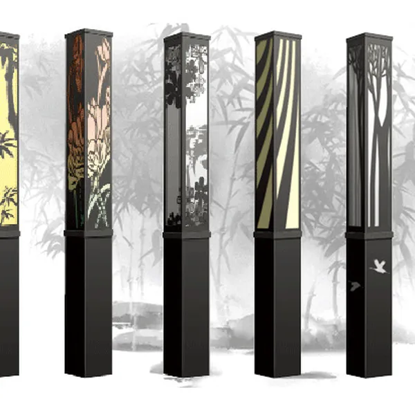 Mẫu Trụ Đèn Trang Trí mới