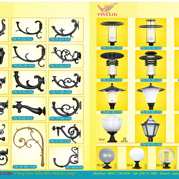 Trụ Đèn Trang Trí Sân Vườn