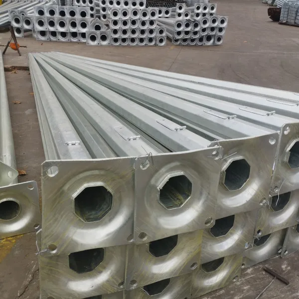 Trụ Đèn 12m - 2 đoạn nối lồng
