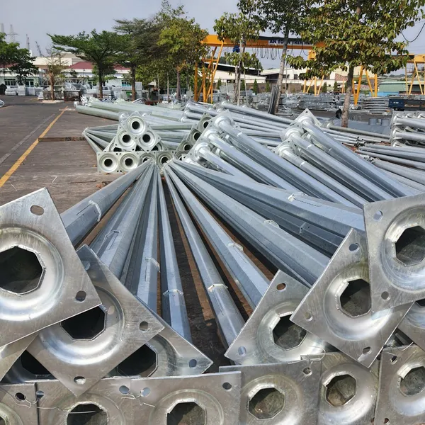 Trụ Đèn Bát Giác 10m